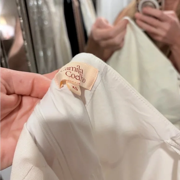 Camila Coelho Elegant White Halter Maxi Dress - Picture 7 of 7